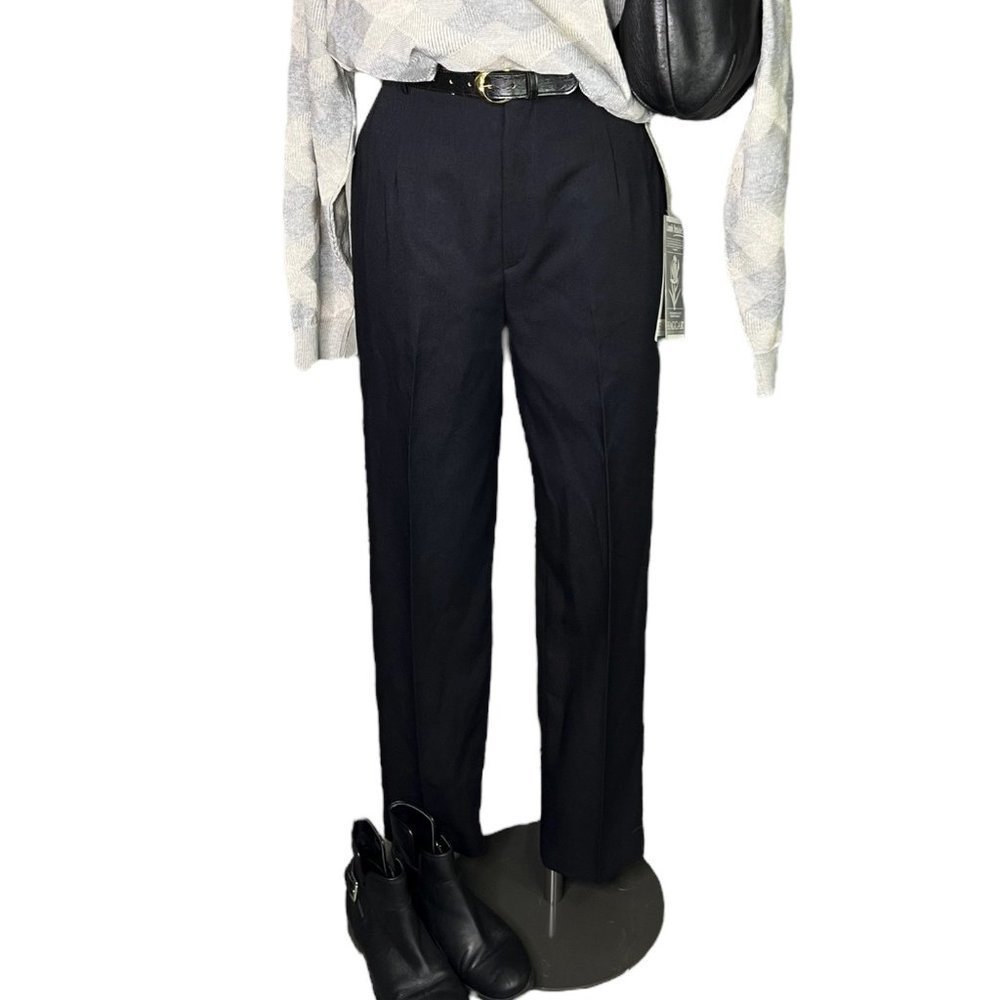 27” Waist NWT Vintage Hagger Reflections Trousers Pants Dark Academia High Rise
